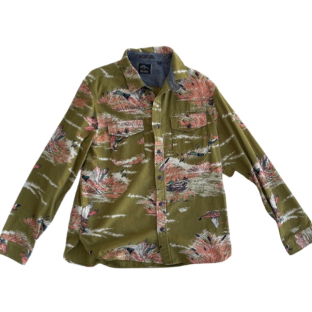 Todd Snyder LL Bean Flannel Over shirt Size L